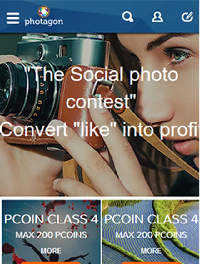 Photagon – social web platform screenshot 5