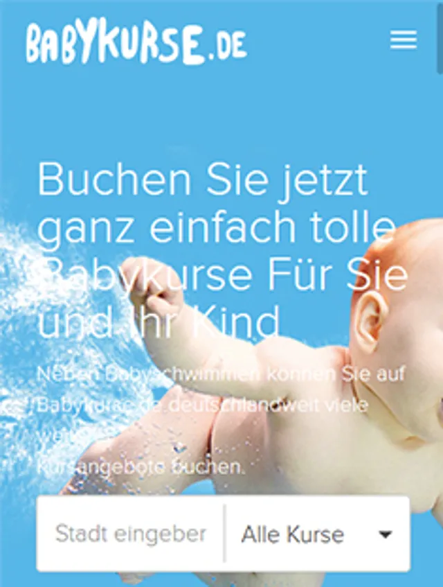 Babykurse – платформа за резервации, екранна снимка 5