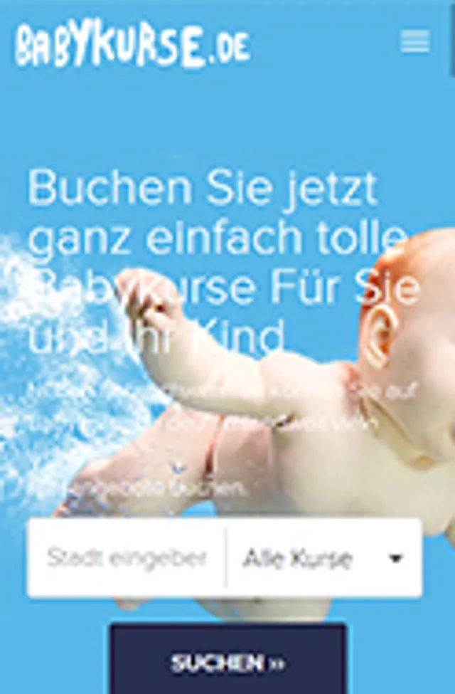 Babykurse – платформа за резервации, екранна снимка 6