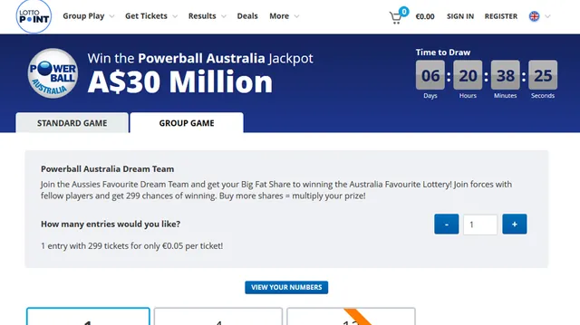 LottoPoint – lottery platform screenshot 2