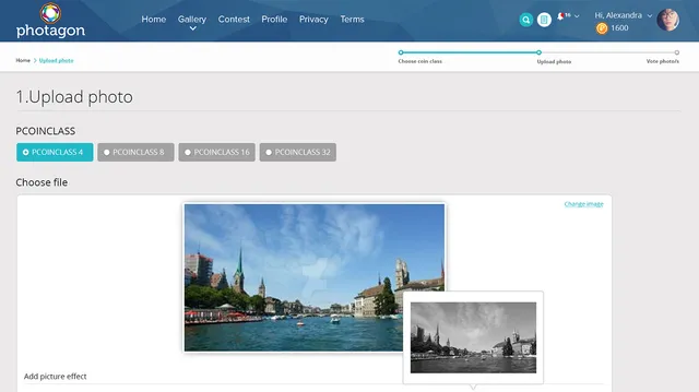Photagon – social web platform screenshot 3