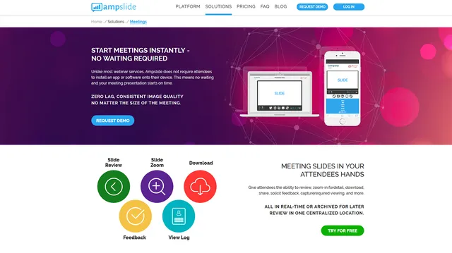AMPslide – saas backend platform screenshot 3