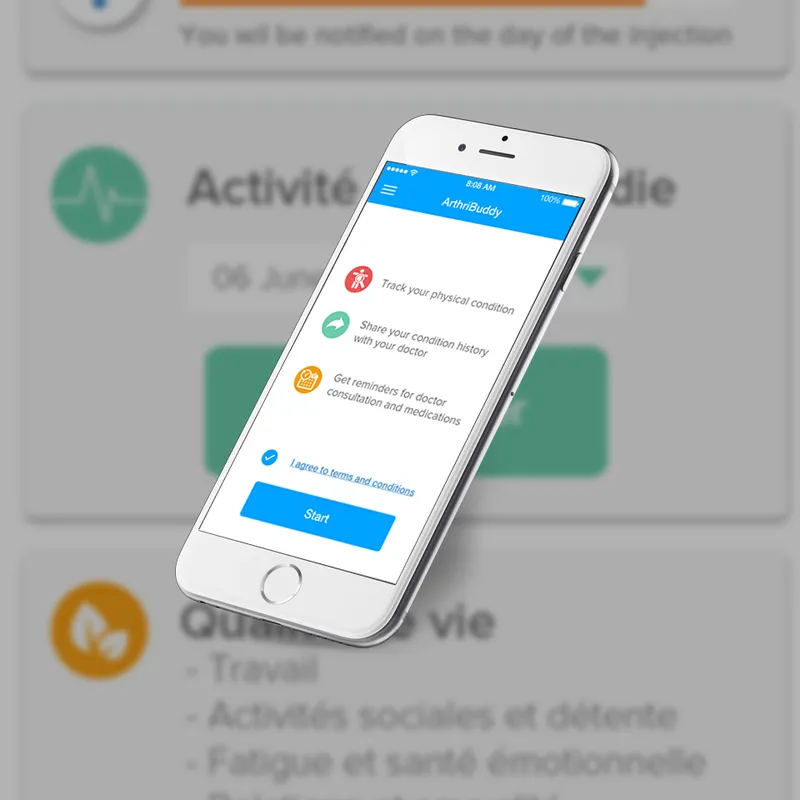 Arthri Buddy – мобилно приложение by Atom Solutions