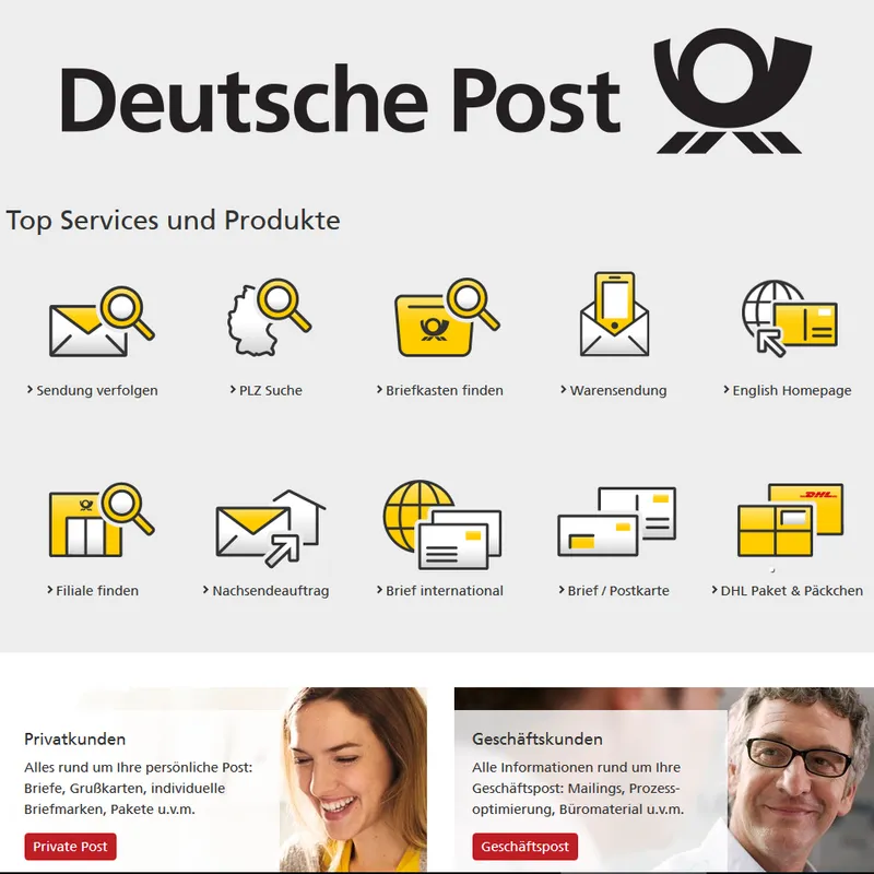 Deutsche Post – видео и интерактивно by Atom Solutions