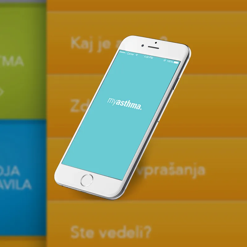 Myasthma – мобилно приложение by Atom Solutions