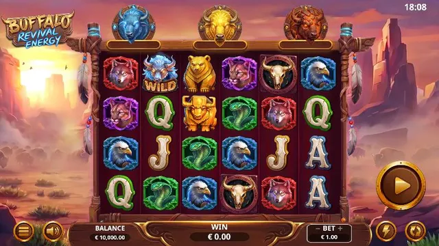 Buffalo Revival Energy slot artwork