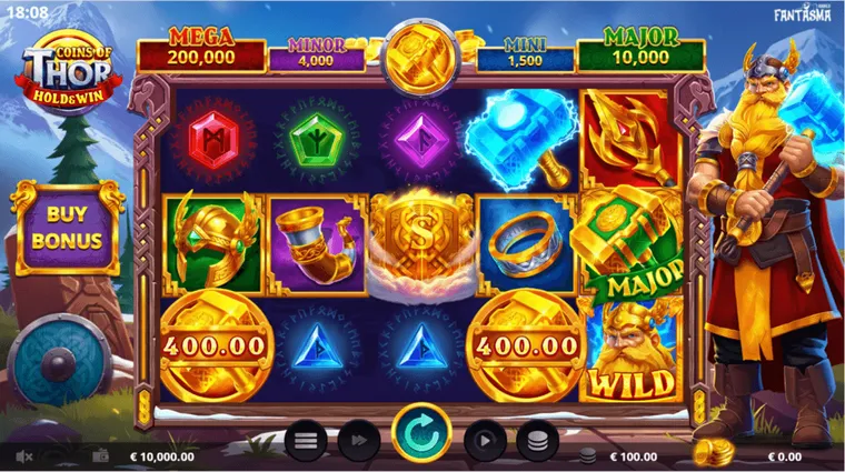 Coins of Thor Hold & Win – екранна снимка от играта 1