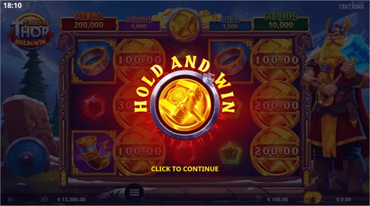 Coins of Thor Hold & Win – екранна снимка от играта 2
