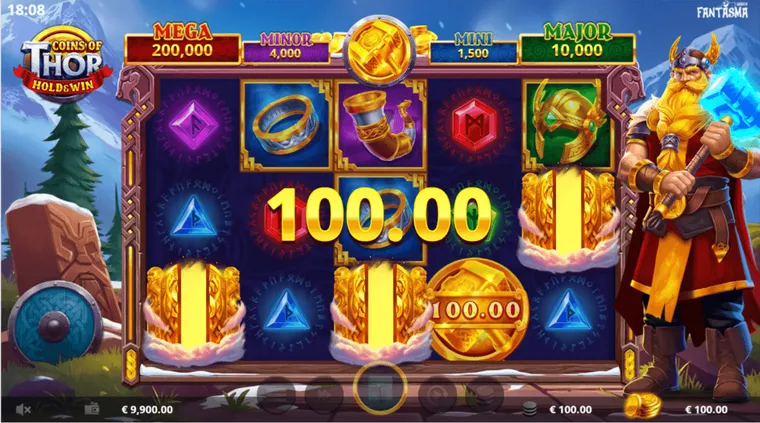 Coins of Thor Hold & Win – екранна снимка от играта 3