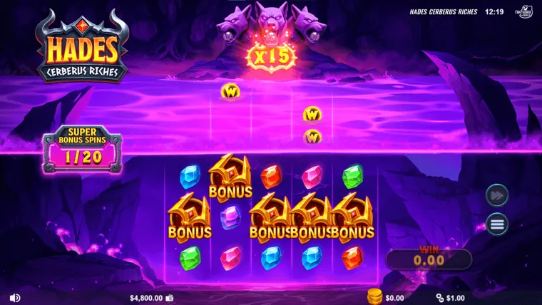 Hades Cerberus Riches – екранна снимка от играта 3