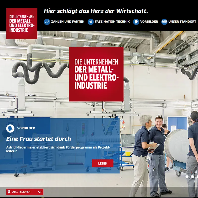 Herz der Wirtschaft – сайт на кампания и онлайн магазин by Atom Solutions
