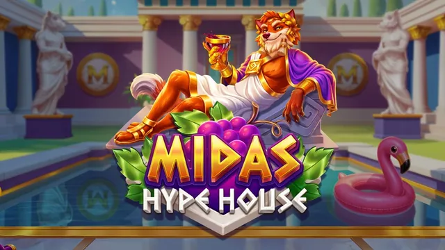 Midas Hype House slot artwork