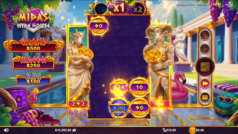 Midas Hype House – екранна снимка от играта 2