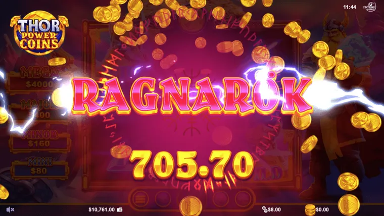 Thor Power Coins – екранна снимка от играта 2