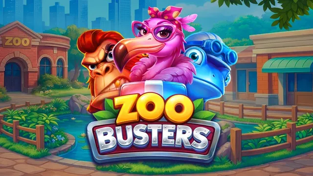 Zoo Busters slot artwork